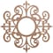 Ekena Millwork Dijon Wood Fretwork Pierced Ceiling Medallion, Wood (Paint Grade), 20"OD x 6 1/2"ID x 3/8"T CMWP20X20X0375DIMF - alternate 1